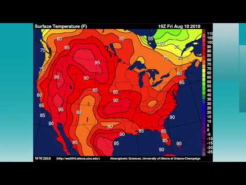 August 10, 2018 Weather Xtreme Video - Afternoon Edition