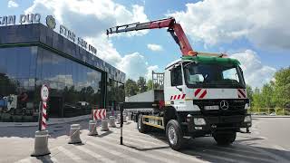 بيع شاحنة مسطحة Mercedes-Benz ACTROS 2044A 4x4 Palfinger PK 20002 hds Crane - صورة 4 | Autoline AE شاحنة مسطحة Mercedes-Benz ACTROS 2044A 4x4 Palfinger PK 20002 hds Crane | صورة 4 - Autoline