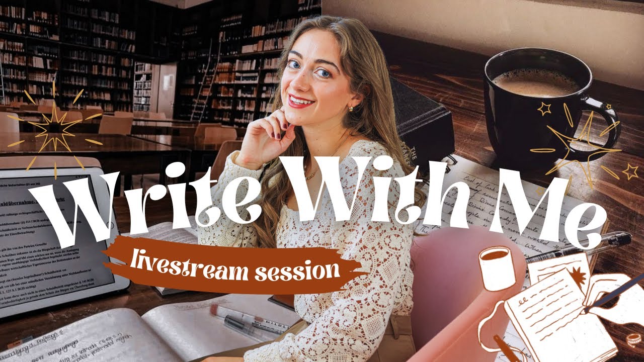 Write With Me Livestream ✨✍🏼 Deep Focus Session