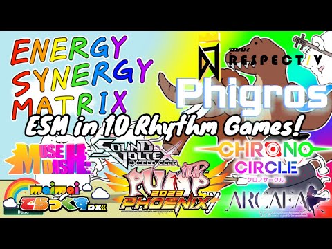ENERGY SYNERGY MATRIX in 10 Rhythm Games!
