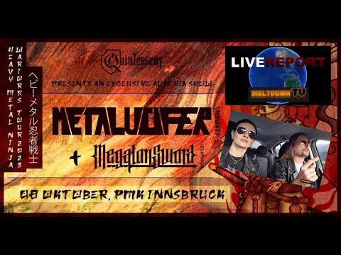 LIVE REPORT *** Megaton Sword + Metalucifer @PMK Innsbruck - 08/10/2023