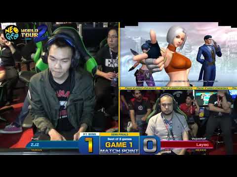 ZJZ (曾家鎮) vs Layec - KOF XIV Neo Geo World Tour Season 2 Las Vegas Stop TOP-8