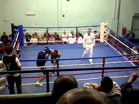 matias garcia box  pelea en la federacion argentina 2° round