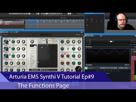 Arturia EMS Synthi V Tutorial Ep#9 - The Functions Page