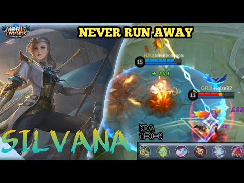 SILVANA BEST BUILD AND EMBLEM  2020 - MOBILE LEGEND
