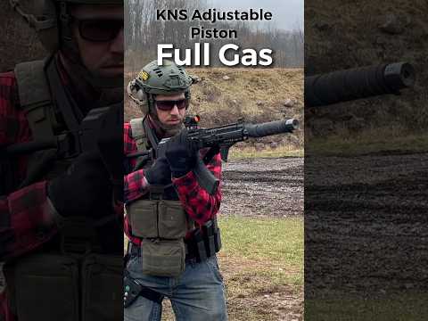 Ak47 Suppressed With KNS Adjustable Gas Piston