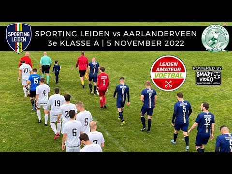 Sporting Leiden vs Aarlanderveen | 5 november 2022 | 3e Klasse A Zaterdag
