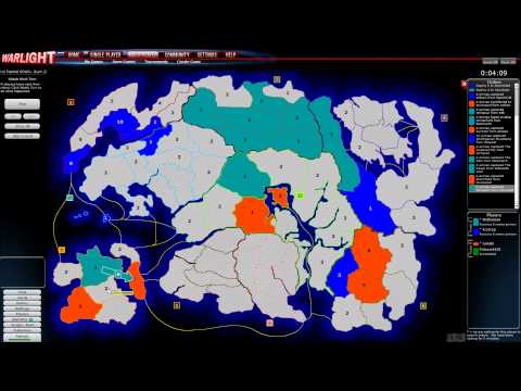 WarLight - 2v2 G002: Cyrus and Amestris