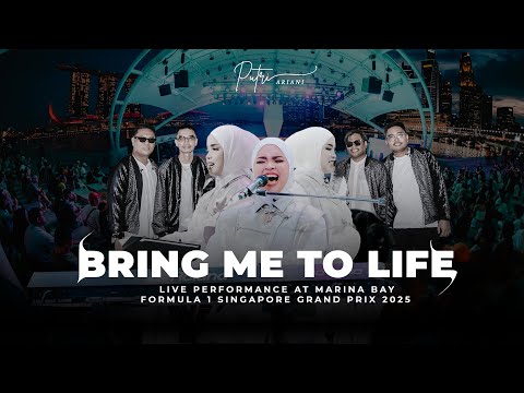 EVANESCENCE- BRING ME TO LIFE, PUTRI ARIANI COVER (F1 SINGAPORE LIVE PERFORM)