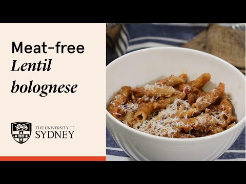 Lentil bolognese