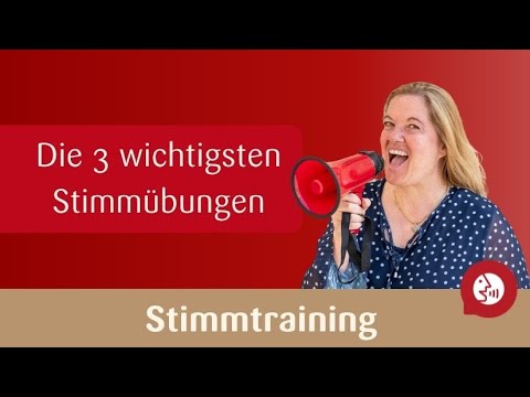 Voice training - The three best vocal exercises