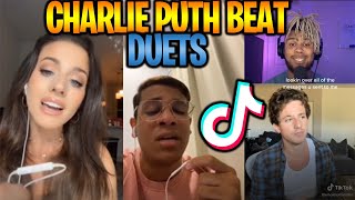 Charlie Puth - Hard On Yourself Beat TikTok Duet Compilation