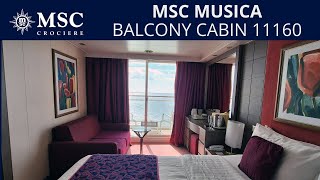 MSC Musica - Balcony Cabin 11160