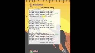 Download lagu Amal Sikap Terpuji   Bahasa Melayu Tahun 2 mp3