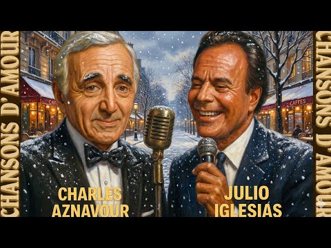 Charles Aznavour 🌹 200 classic French love songs that will give you goosebumps