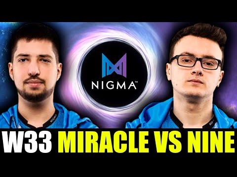 W33 MIRACLE vs NINE - Signature Meepo + Old NIGMA Duo - Meepo vs Void Spirit MID Dota 2