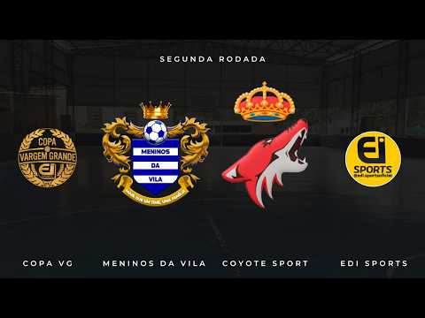 JOGO COMPLETO | Meninos da Vila 2 x 2 Coyote Sport | Copa Vargem Grande – 2ª Rodada