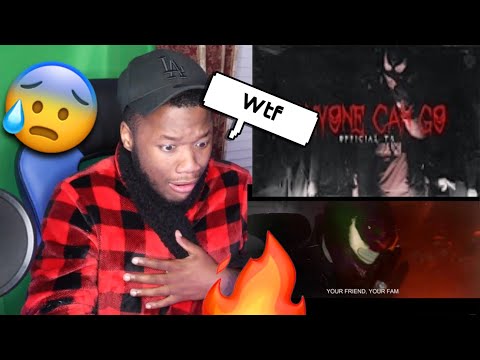 AMERICAN REACTS To UK DRILL Official TS - Anyone Can Go (Official Video)
