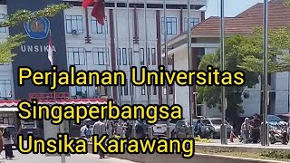 Perjalanan Universitas Singaperbangsa Unsika Karawang