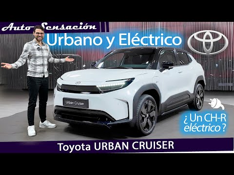 Presentación Toyota URBAN CRUISER 2025. La «reina» de los hibridos quiere que te pases al eléctrico.