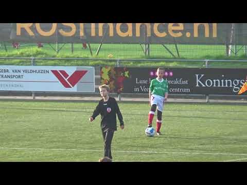 Tweede helft DOVO JO12-1 - VVIJ JO12-1