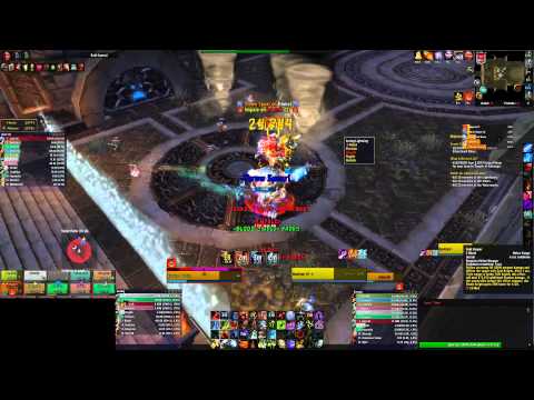 Delirium 10m Heroic Iron Qon Kill Blood DK PoV and solo tank!
