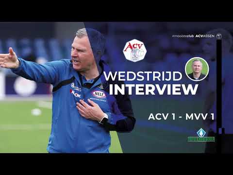Interview Fred de Boer na afloop van ACV – MVV