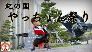 preview picture of video '【 うろうろ和歌山 】 紀の国 やっちょん祭り ファイナル よさこい 乱痴気キッズ 練習 風景 きいちゃん 和歌山県 橋本市'