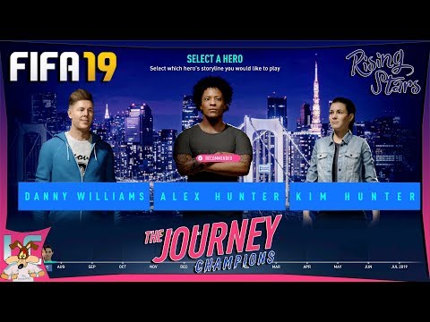 FIFA 19 - The Journey CHAMPIONS Chapter 1 - Rising Stars (All Cutscenes and Gameplay in 4K on XB1 X)