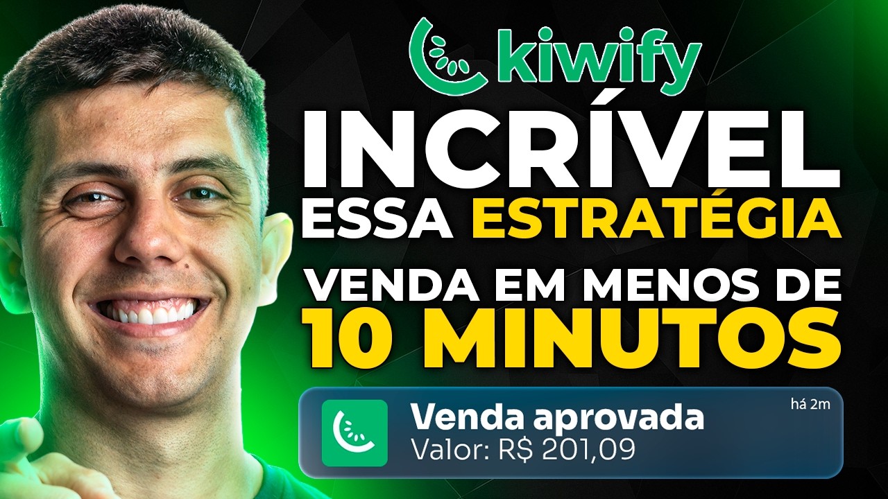 COMO VENDER RÁPIDO NA KIWIFY (NOVA Estrategia Incrivel p/ 2025)