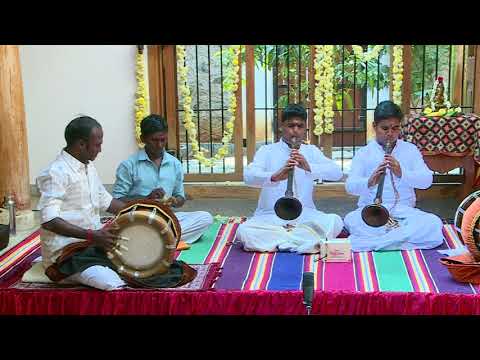 Ravikiran's Meenakshi Kalyanam | Kolahalame | Raga Kolahalam | Mylai Karthikeyan Nadaswaram — वीडियो थंबनेल