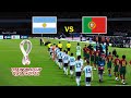 Argentina vs Portugal | FIFA World Cup | Messi vs Ronaldo | PES Gameplay