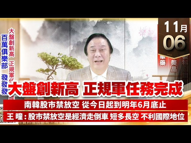 【王者至尊】王曈 1106《【大盤創新高 正規軍任務完成】》聯詠、聯發科、譜瑞、瑞鼎，環球晶、中美晶，保瑞、藥華藥｜【光學王+元宇宙王+安控王+IC設計王】加入line@ king5588