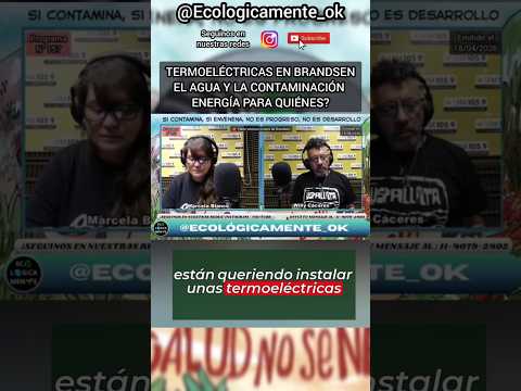 BRANDSEN : LAS TERMOELÉTRICAS Y LA CONTAMINACIÓN. ENERGÍA PARA QUIÉNES ? LA UTILIZACIÓN DEL AGUA.