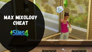 How to Max Mixology Skill (Cheat) - The Sims 4