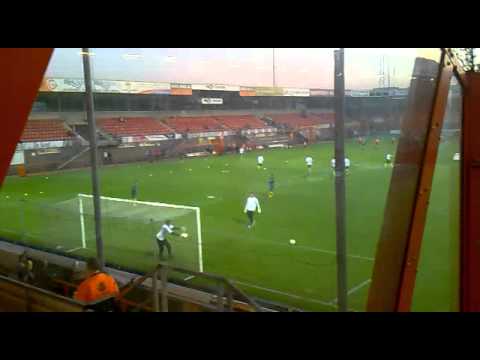 Voorafgaand aan de wedstrijd Volendam-Fortuna Sittard (30-09-2011)