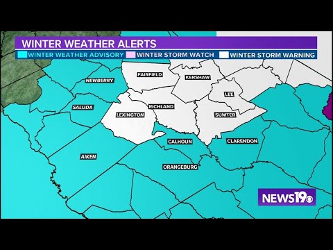 LIVE: South Carolina snow storm forecast models, latest updates from meteorologists