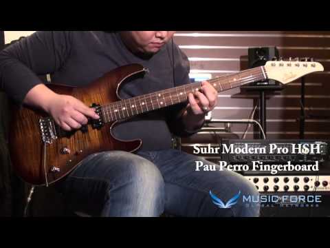 [MusicForce] Suhr Standard Pro & Modern Pro Demo - Clean Tone