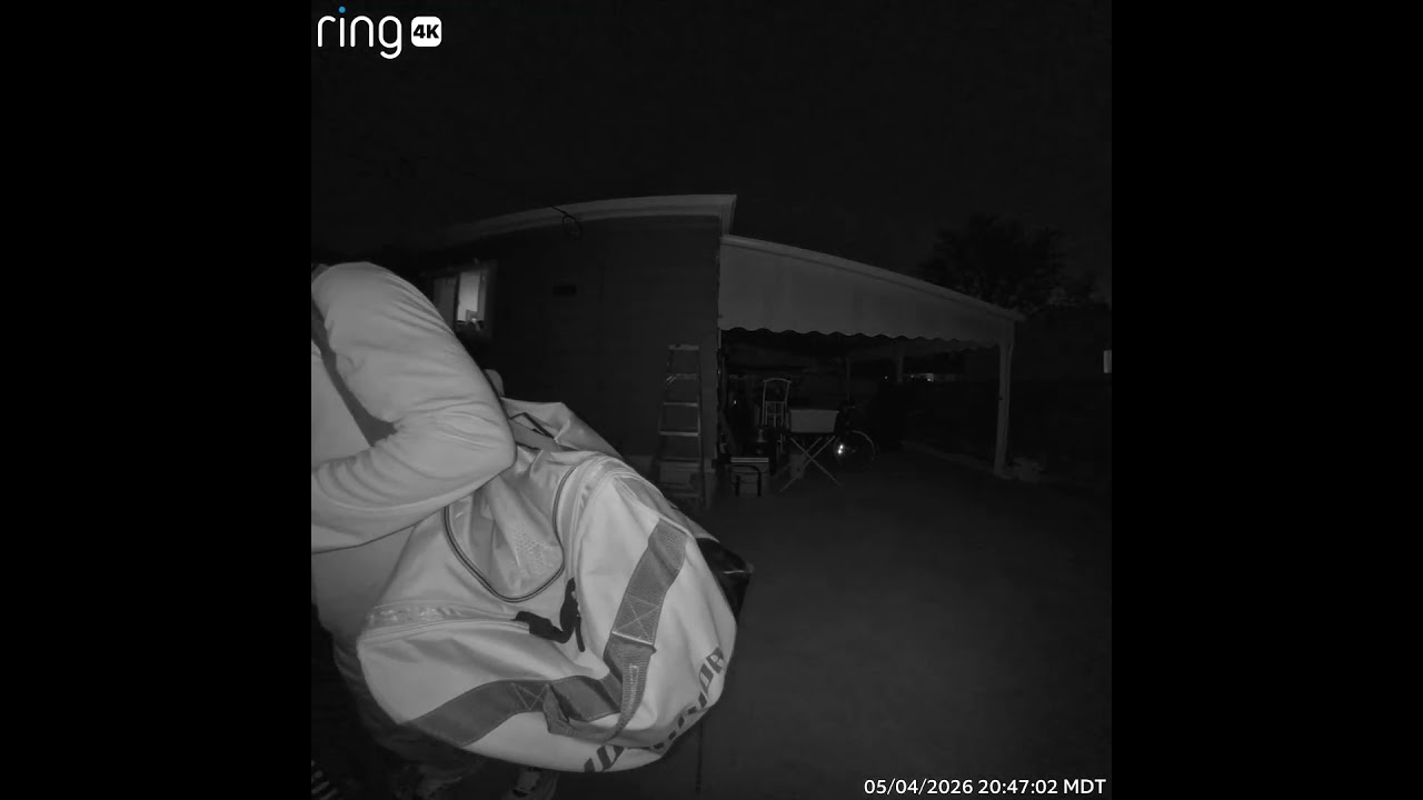 Ring Battery Doorbell Pro 4K - Night time - YouTube