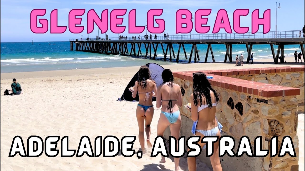 Embark on a walking tour around Glenelg Beach.