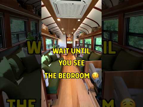 Could you live in this school bus?!