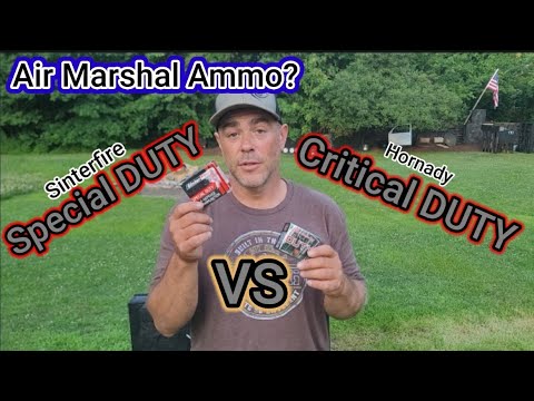 Is This Really Air Marshal Ammo?🛩🤔 SINTERFIRE Special Duty Ammo Tested......
