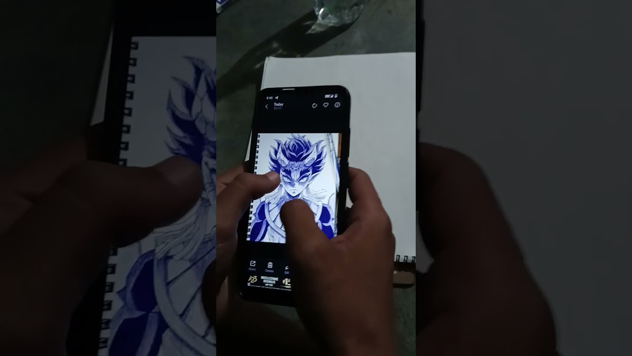 [Demon] hantengu sketch #demonslayer #animeart #shorts