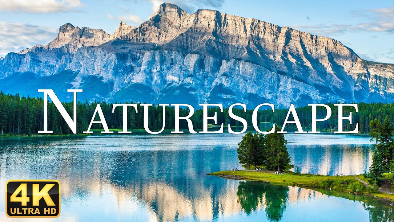 NATURE SCAPE 4K UHD - Amazing Beautiful Nature Scenery with Relaxing Music for Stress Relief