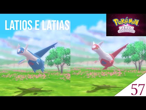 Latias e Latios, duo eone! Pokémon Perla Splendente ITA - Episodio 57