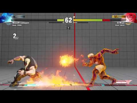 SFV - BloodFromSpain (Dhalsim) Vs DrWuju (Nash)