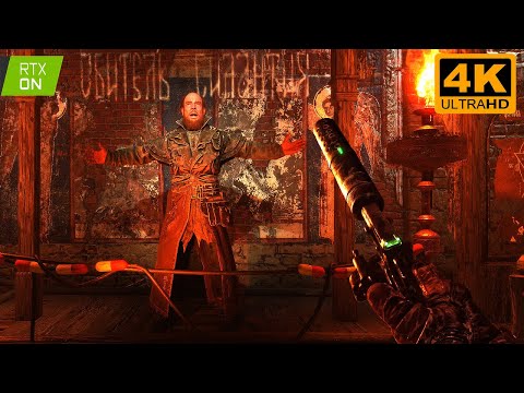 Intense Stealth Infiltration and Clearing [4K UHD 60FPS] Metro Exodus