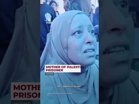Celebrations as Palestinian prisoners released from Israeli detention | AJ #shorts