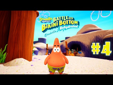 Солнечная Лагуна Гу ☀ SpongeBob SquarePants Battle for Bikini Bottom Прохождение игры #4