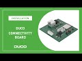 Installation Duco Connectivity Board